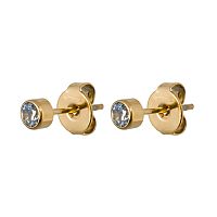 Пусеты Fiore Luna Cubic zirconia Ske Blue, SWE0128 SB G